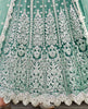 Acapulco Green Designer Heavy Embroidered Wedding Anarkali Suit-Saira's Boutique