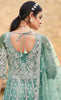 Acapulco Green Designer Heavy Embroidered Wedding Anarkali Suit-Saira's Boutique