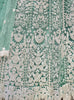 Acapulco Green Designer Heavy Embroidered Wedding Anarkali Suit-Saira's Boutique
