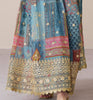 Blue Designer Embroidered Party Wear Anarkali Suit-Saira's Boutique