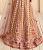 Desert Sand Designer Embroidered Silk Wedding Lehenga-Saira's Boutique