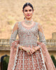 Dusty Rose Designer Heavy Embroidered Wedding Anarkali Suit-Saira's Boutique