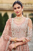 Dusty Rose Designer Heavy Embroidered Wedding Anarkali Suit-Saira's Boutique