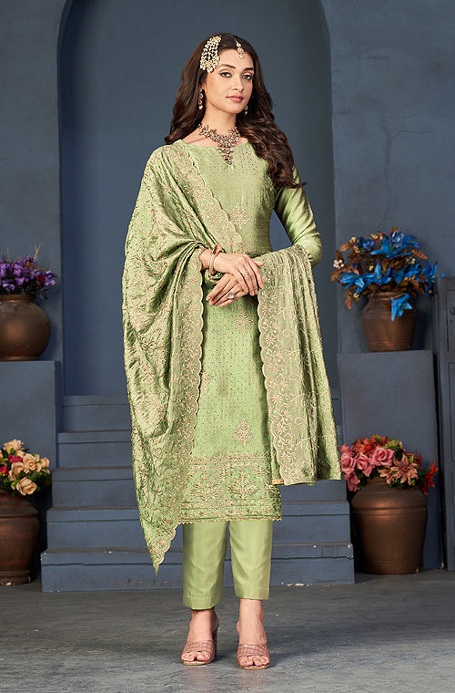 Shop Designer Pant Style Salwar Suits Online at Ninecolours