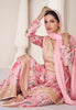 Pink Designer Embroidered Party Wear Sharara Suit-Saira's Boutique