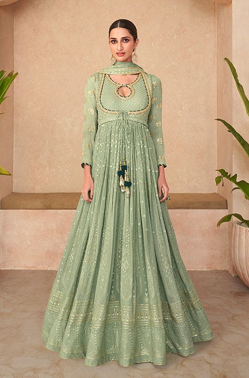 Latest Designer Gown | Party Wear Gown | Ladies Gown | Indo Western Gown -  Ethnic Plus