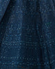 Teal Blue Designer Heavy Embroidered Net Bridal Lehenga-Saira's Boutique