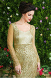 Green Designer Net Evening Gown-Saira's Boutique