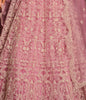 Blush Pink Designer Heavy Embroidered Net Anarkali Suit-Saira's Boutique