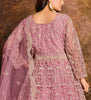 Blush Pink Designer Heavy Embroidered Net Anarkali Suit-Saira's Boutique