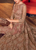 Brandy Rose Designer Heavy Embroidered Net Wedding Anarkali Gown-Saira's Boutique