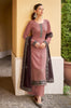 Brandy Rose & Mahogany Brown Designer Embroidered Party Wear Pant Suit-Saira's Boutique