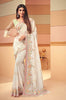 Champagne Pink Designer Embroidered Silk Wedding Saree-Saira's Boutique