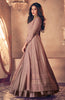 Copper Rose Designer Embroidered Wedding Lehenga Style Anarkali Suit-Saira's Boutique