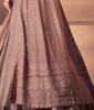 Copper Rose Designer Embroidered Wedding Lehenga Style Anarkali Suit-Saira's Boutique