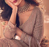 Copper Rose Designer Embroidered Wedding Lehenga Style Anarkali Suit-Saira's Boutique
