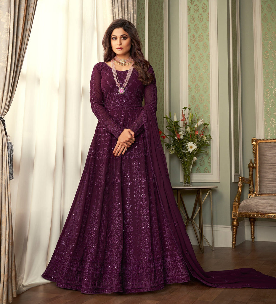 RAYON Printed fancy designer long Anarkali gown, Full Sleeve at Rs 369 in  Surat