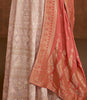 Dusty Mauve & Peach Designer Embroidered Floor Length Anarkali Suit-Saira's Boutique