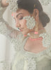 Dusty Mint Green Designer Heavy Embroidered Bridal Lehenga-Saira's Boutique