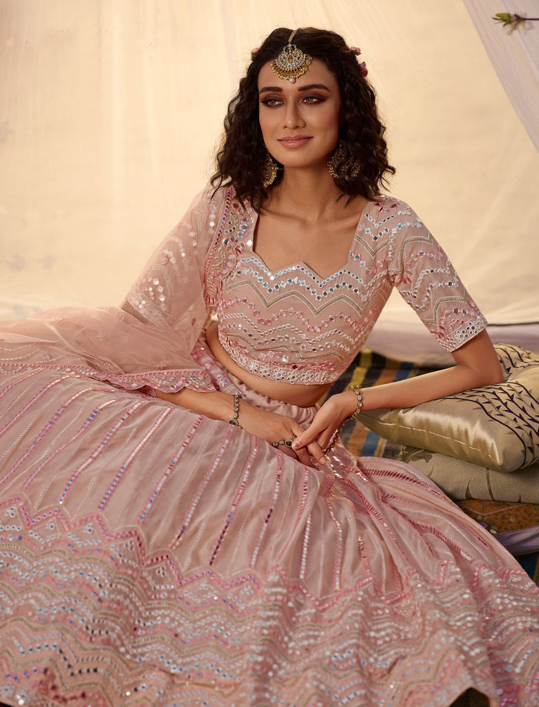 20 Brides In Hot Pink Lehengas Who Will Make You Re-Think Your Trousse –  WedBook | Pink bridal lehenga, Indian wedding outfits, Indian bride outfits