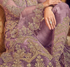 Lavender Designer Embroidered Lehenga Style Bridal Anarkali Suit-Saira's Boutique