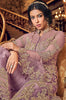 Lavender Designer Embroidered Lehenga Style Bridal Anarkali Suit-Saira's Boutique