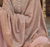 Light Mauve Designer Embroidered Silk Wedding Sharara Suit-Saira's Boutique