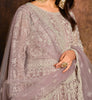 Light Mauve Designer Heavy Embroidered Net Anarkali Suit-Saira's Boutique