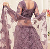 Mauve Purple Designer Heavy Embroidered Bridal Lehenga-Saira's Boutique