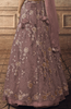 Mauve Designer Heavy Embroidered Net Wedding Lehenga-Saira's Boutique