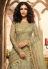 Olive Green Designer Heavy Embroidered Net Wedding & Bridal Lehenga-Saira's Boutique