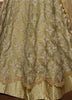 Olive Green Designer Heavy Embroidered Net Wedding & Bridal Lehenga-Saira's Boutique