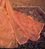 Peach Orange Designer Embroidered Kurti Style Lehenga-Saira's Boutique