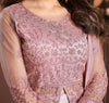 Pink Mauve Designer Heavy Embroidered Lehenga Style Anarkali Suit-Saira's Boutique