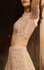 Pink Mauve Designer Heavy Embroidered Net Wedding & Bridal Lehenga-Saira's Boutique