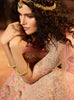 Pink Mauve Designer Heavy Embroidered Net Wedding & Bridal Lehenga-Saira's Boutique