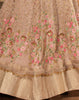 Pink Mauve Designer Heavy Embroidered Net Wedding & Bridal Lehenga-Saira's Boutique