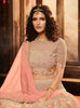 Pink Mauve Designer Heavy Embroidered Net Wedding & Bridal Lehenga-Saira's Boutique