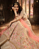 Pink Mauve Designer Heavy Embroidered Net Wedding & Bridal Lehenga-Saira's Boutique