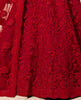 Ruby Red Designer Heavy Embroidered Bridal Lehenga-Saira's Boutique