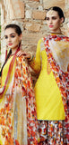 Yellow Pure Cotton Satin Patiala Suit-Saira's Boutique