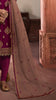 Wine Purple & Taupe Designer Embroidered Kurti Style Lehenga-Saira's Boutique