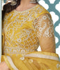 Yellow Designer Embroidered Lehenga Style Anarkali Suit-Saira's Boutique