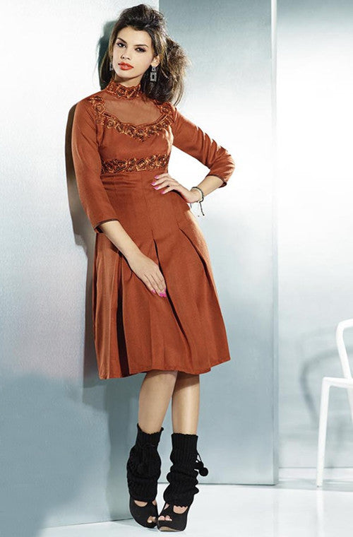 Cotton Kurti For Women Loose Fit Kurta Solid Dress | eBay